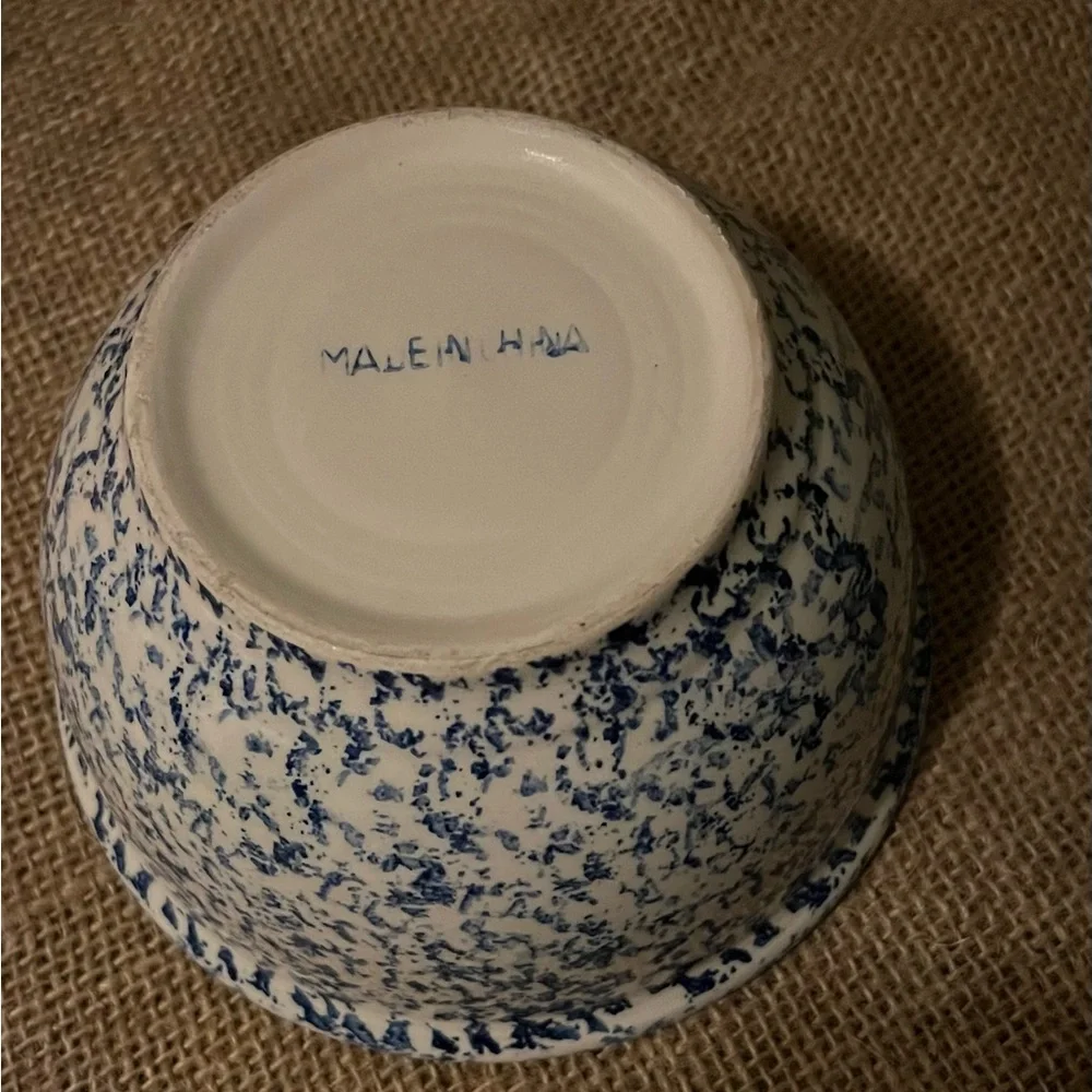 Pier 1 Imports small Blue and White Ceramic Bowl